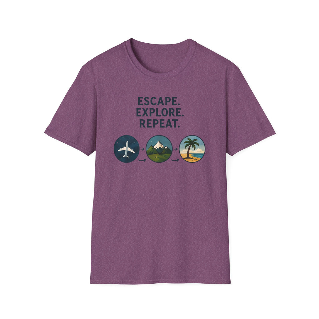 Escape Explore Repeat T-shirt