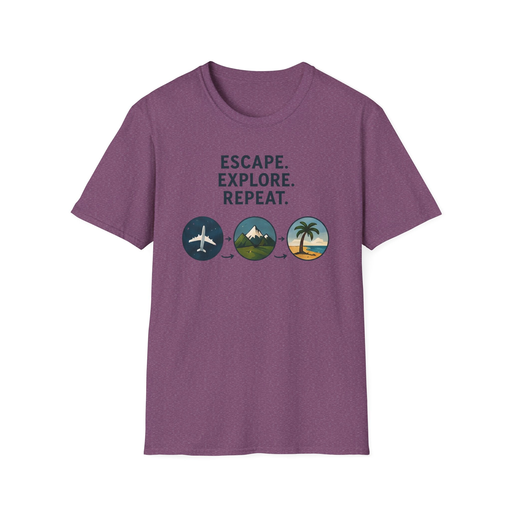 Escape Explore Repeat T-shirt