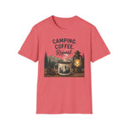 Camping. Coffee. Repeat. T-shirt