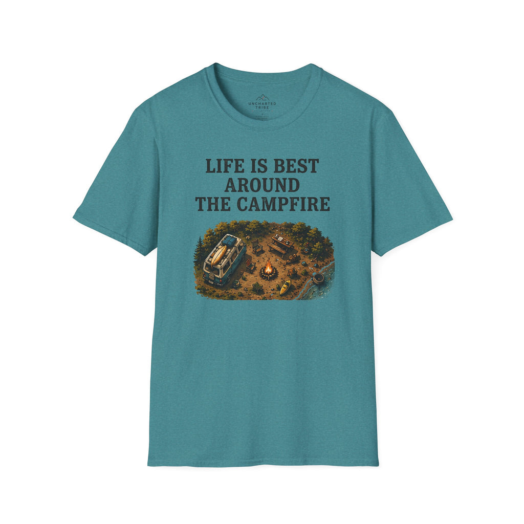 Life is Best Around the Campfire T-Shirt