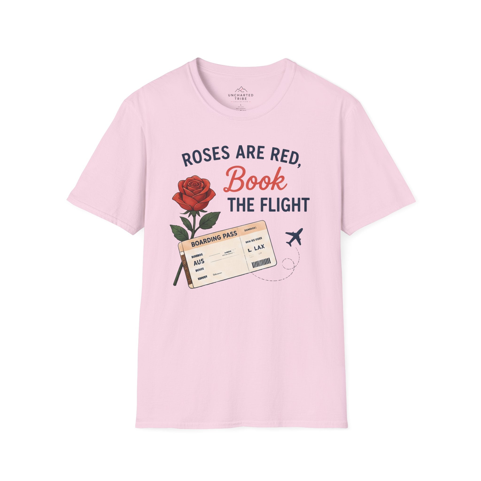 Roses are Red, Book the Flight T-Shirt