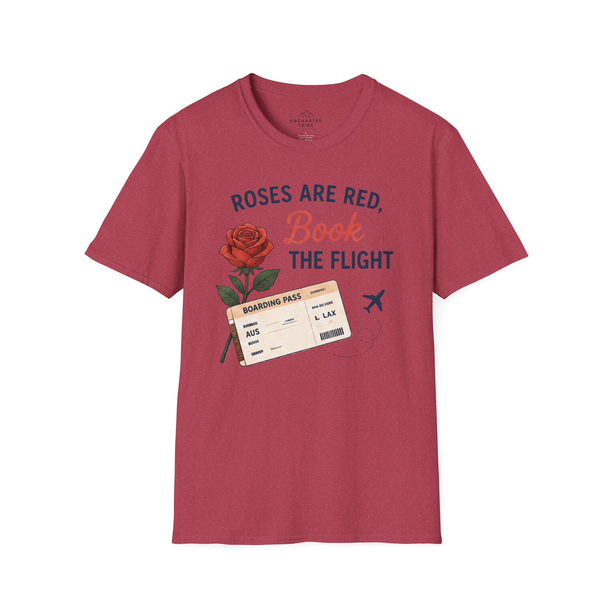 Roses are Red, Book the Flight T-Shirt