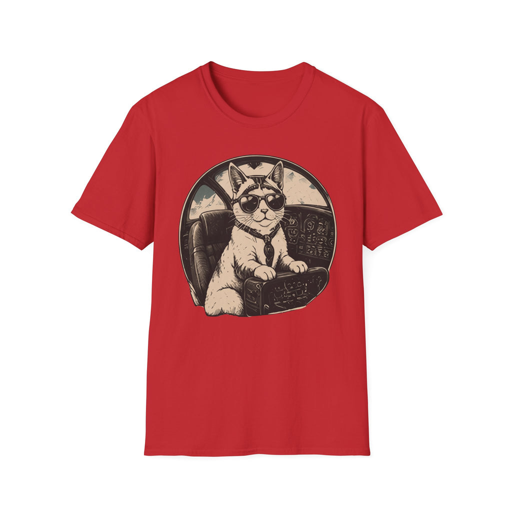 Cat Pilot T-shirt
