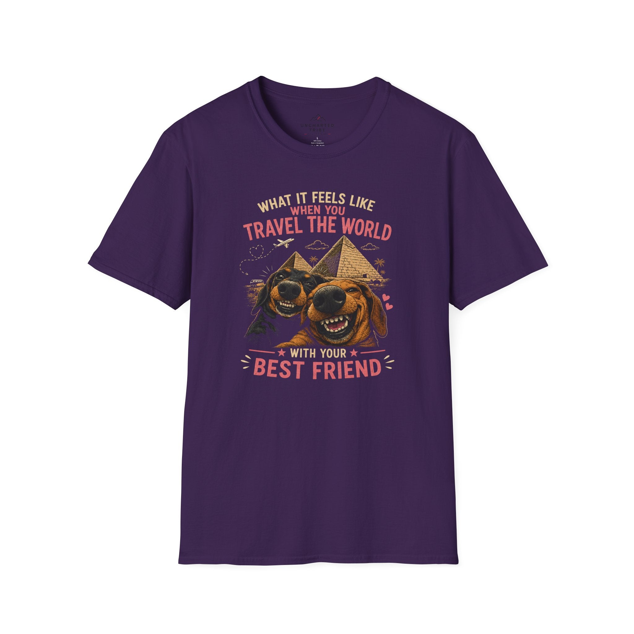 Traveling dogs Best Friends T-Shirt