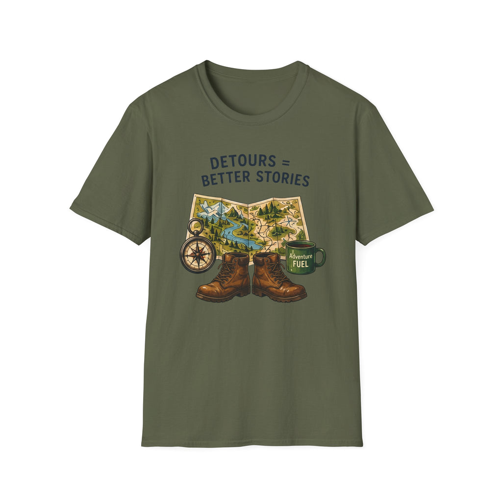 Detours = Better Stories T-shirt