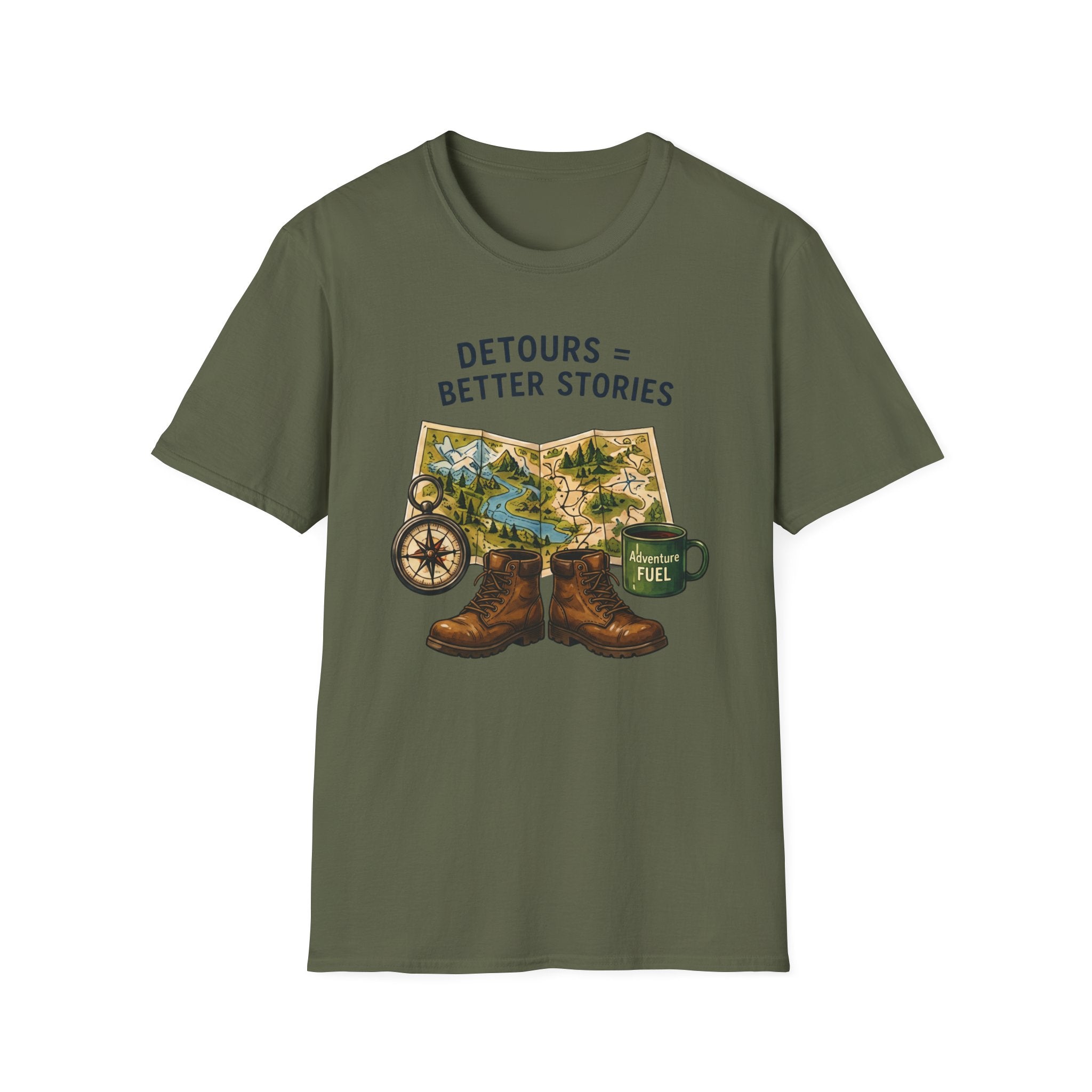 Detours = Better Stories T-shirt