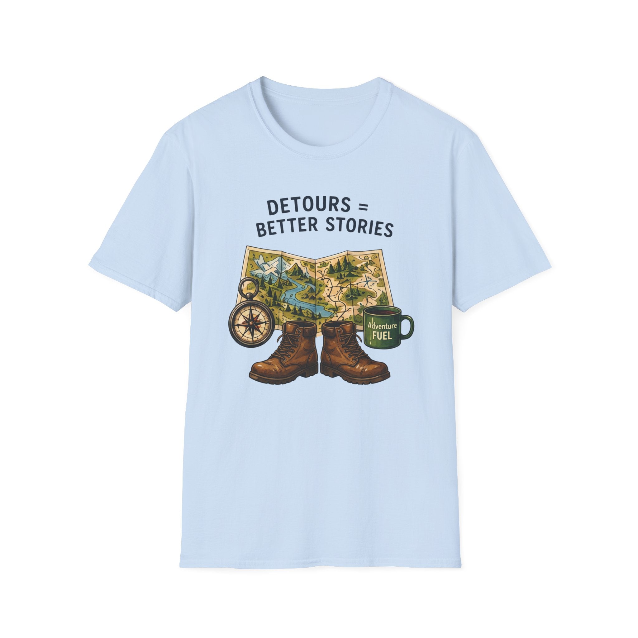 Detours = Better Stories T-shirt
