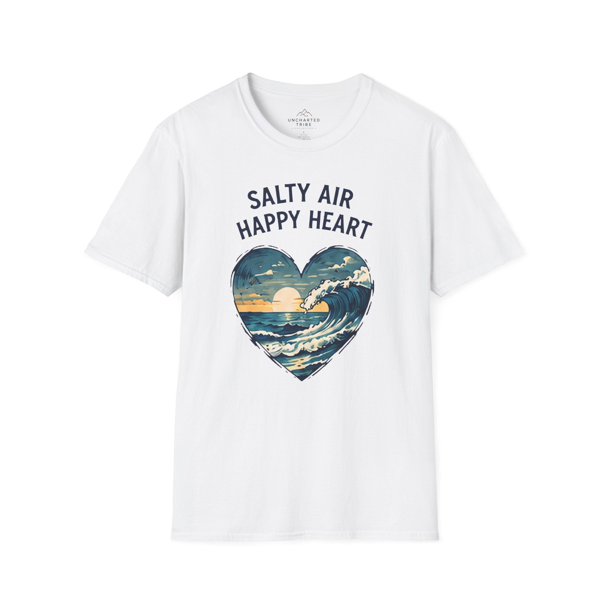 Salty Air Happy Heart T-Shirt