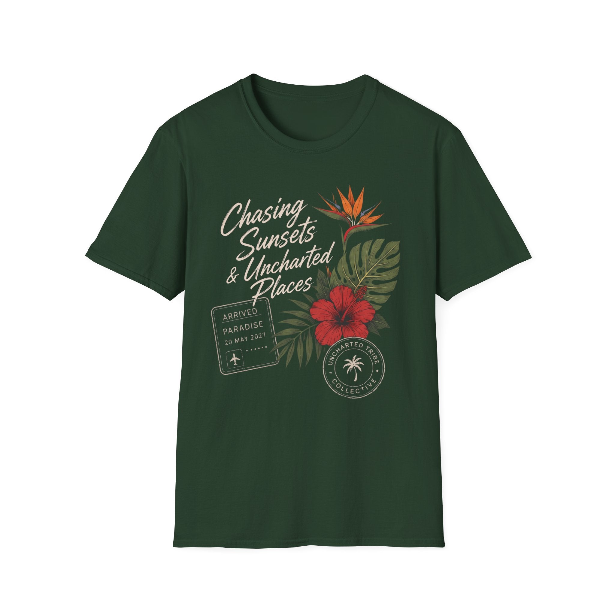 Chasing Uncharted Sunsets T-shirt
