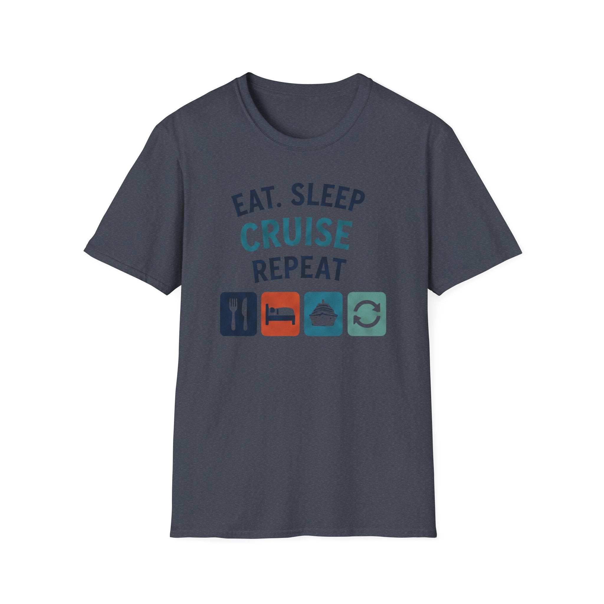 Eat Sleep Cruise Repeat T-shirt
