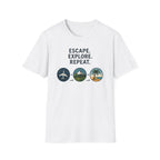 Escape Explore Repeat T-shirt