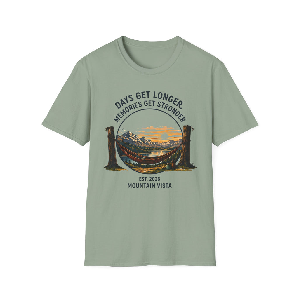 Days get Longer, Memories get Stronger T-shirt