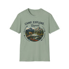 Camp. Explore. Repeat. T-shirt