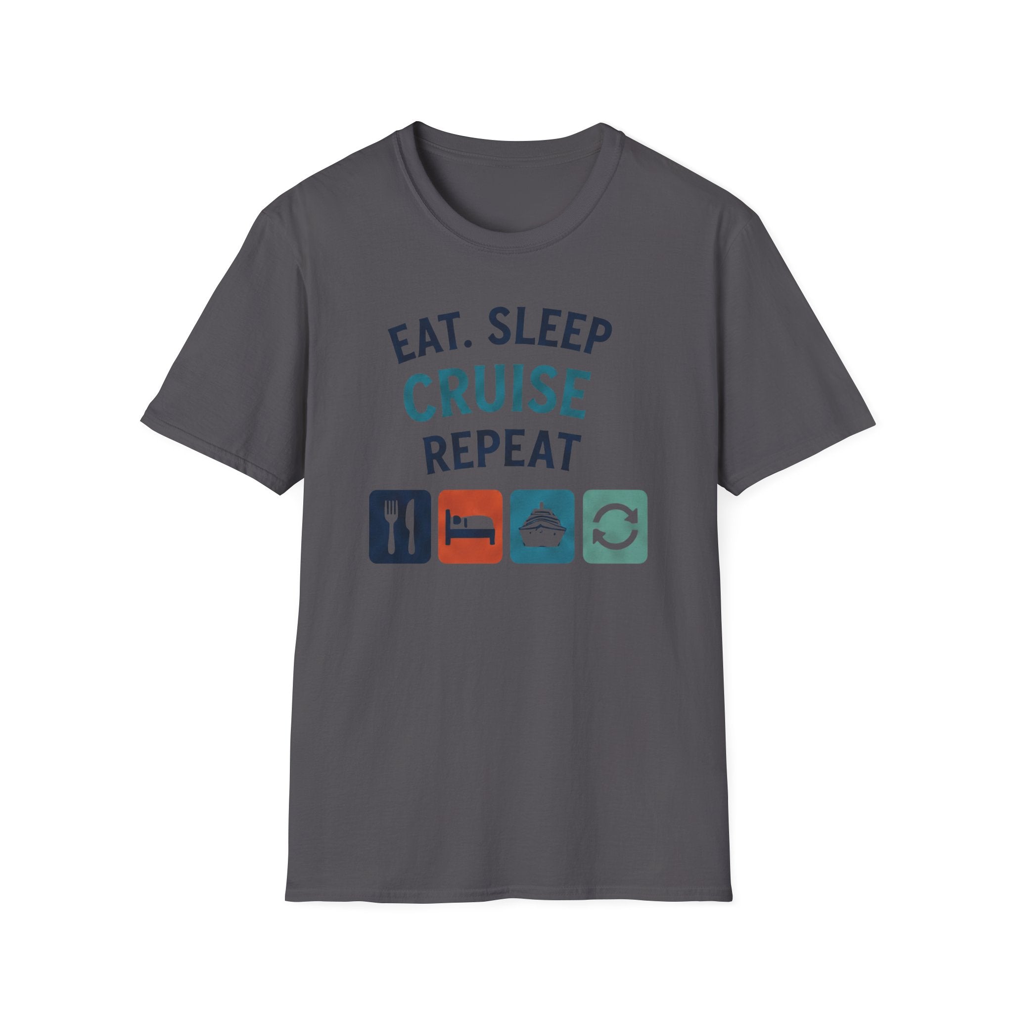 Eat Sleep Cruise Repeat T-shirt