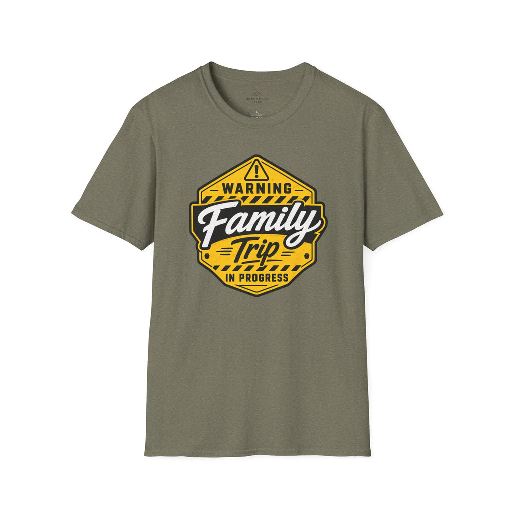 Warning Family Trip in Progress T-Shirt