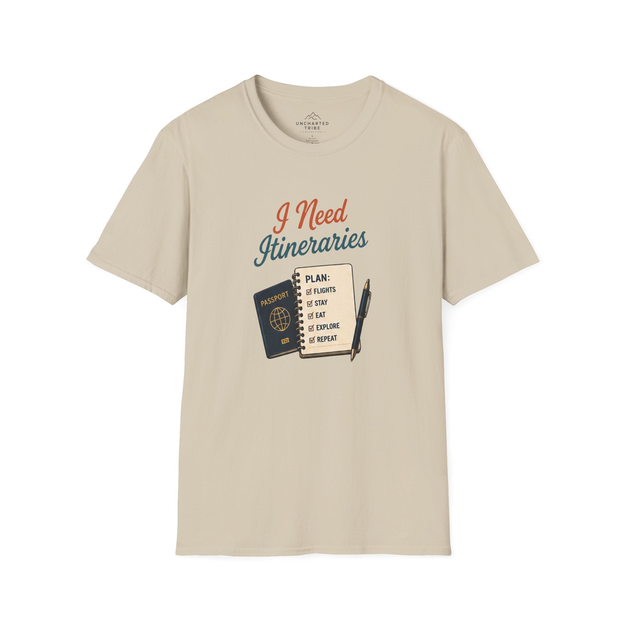 I Need Itineraries T-Shirt
