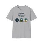 Escape Explore Repeat T-shirt