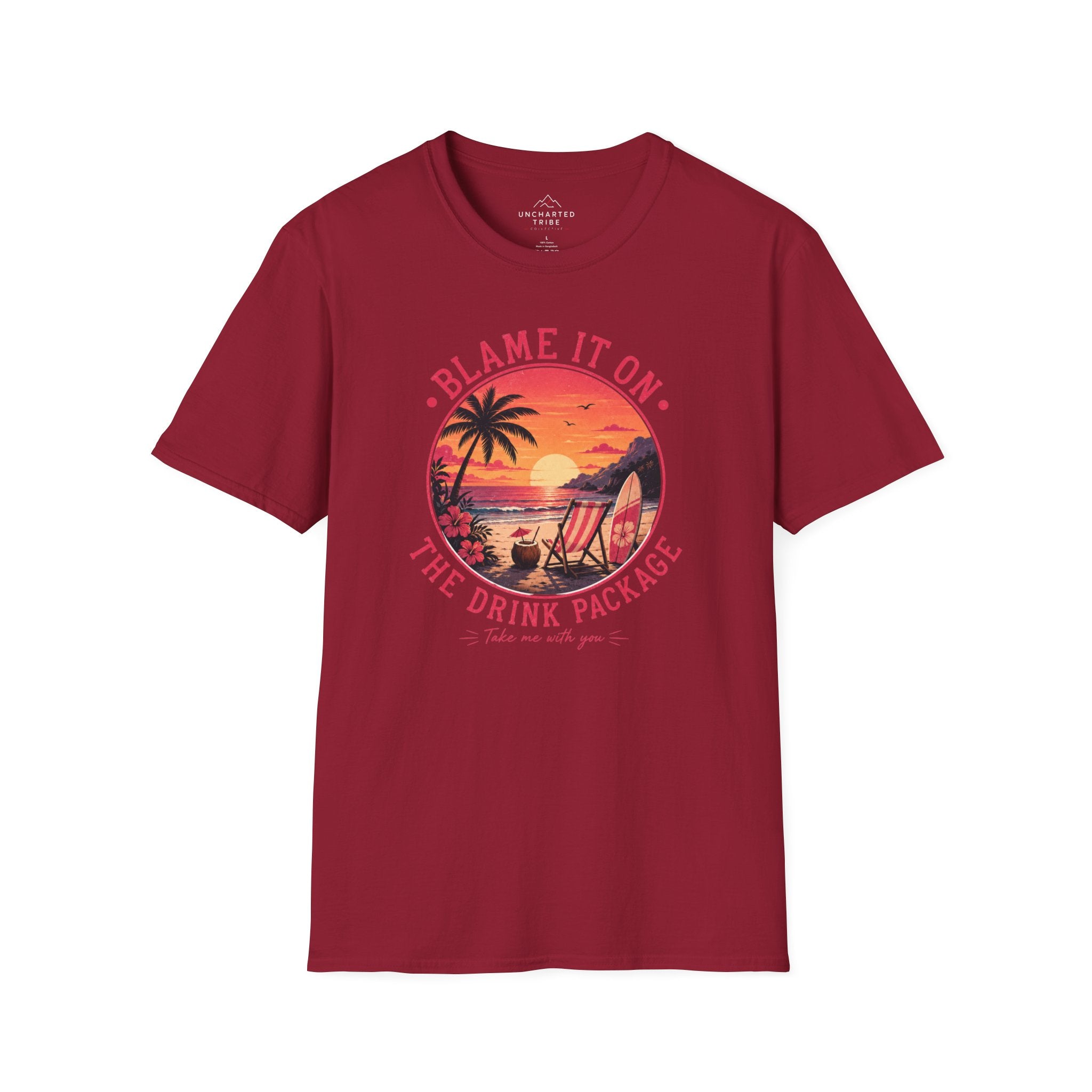 Blame It On The Drink Package — Sunset Beach T-Shirt