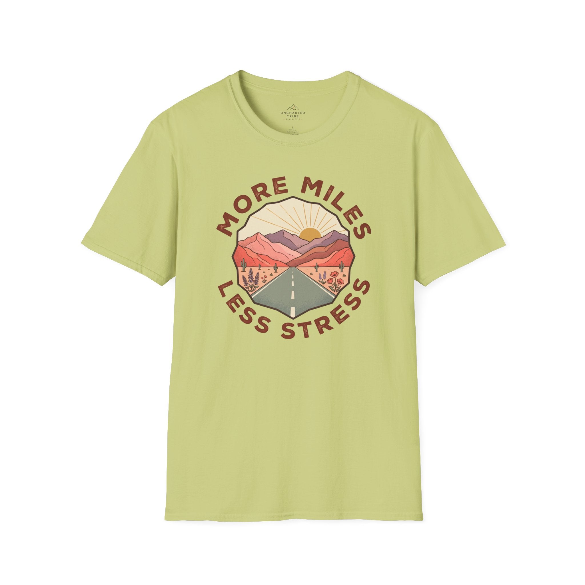 More Miles and Less Stress T-Shirt