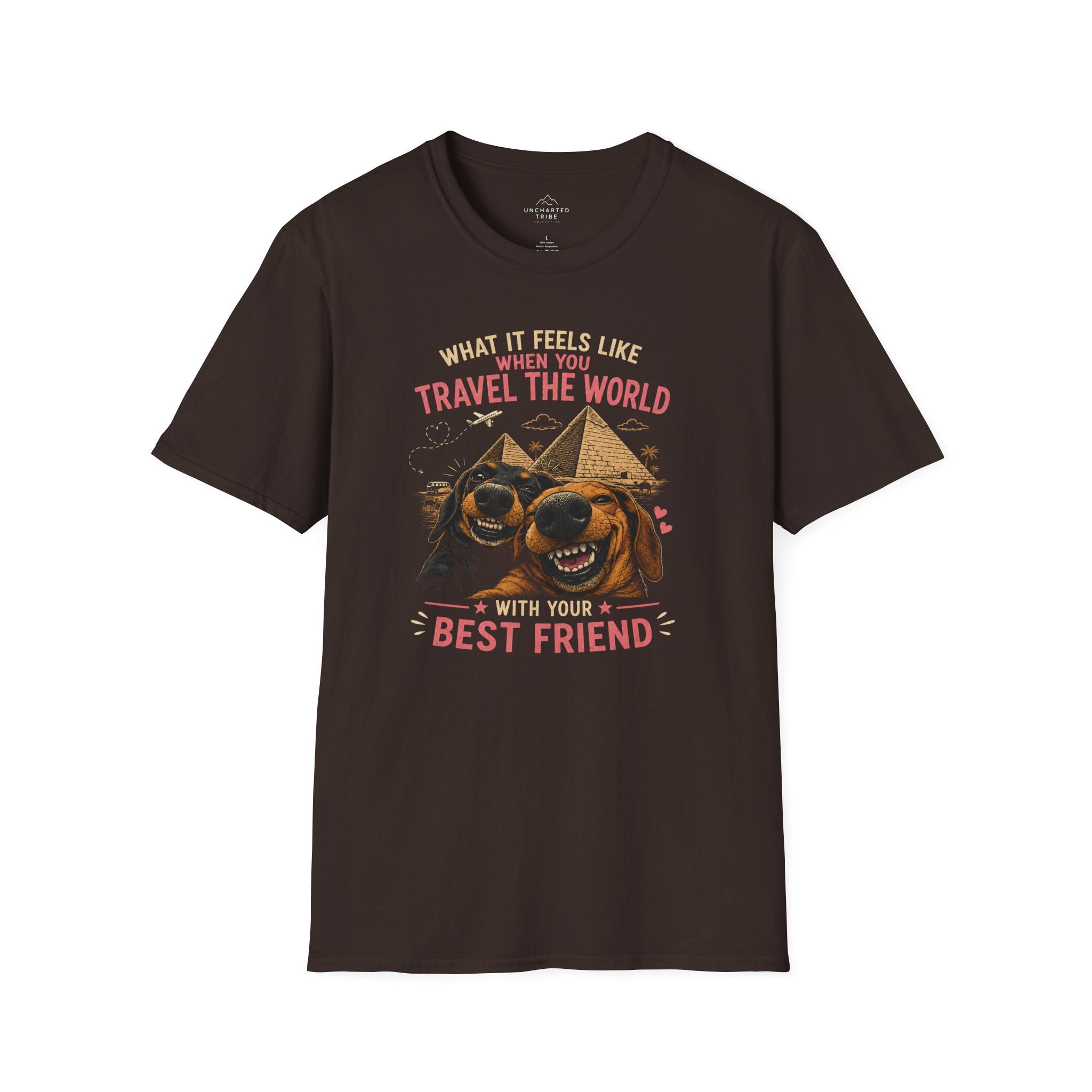 Traveling dogs Best Friends T-Shirt