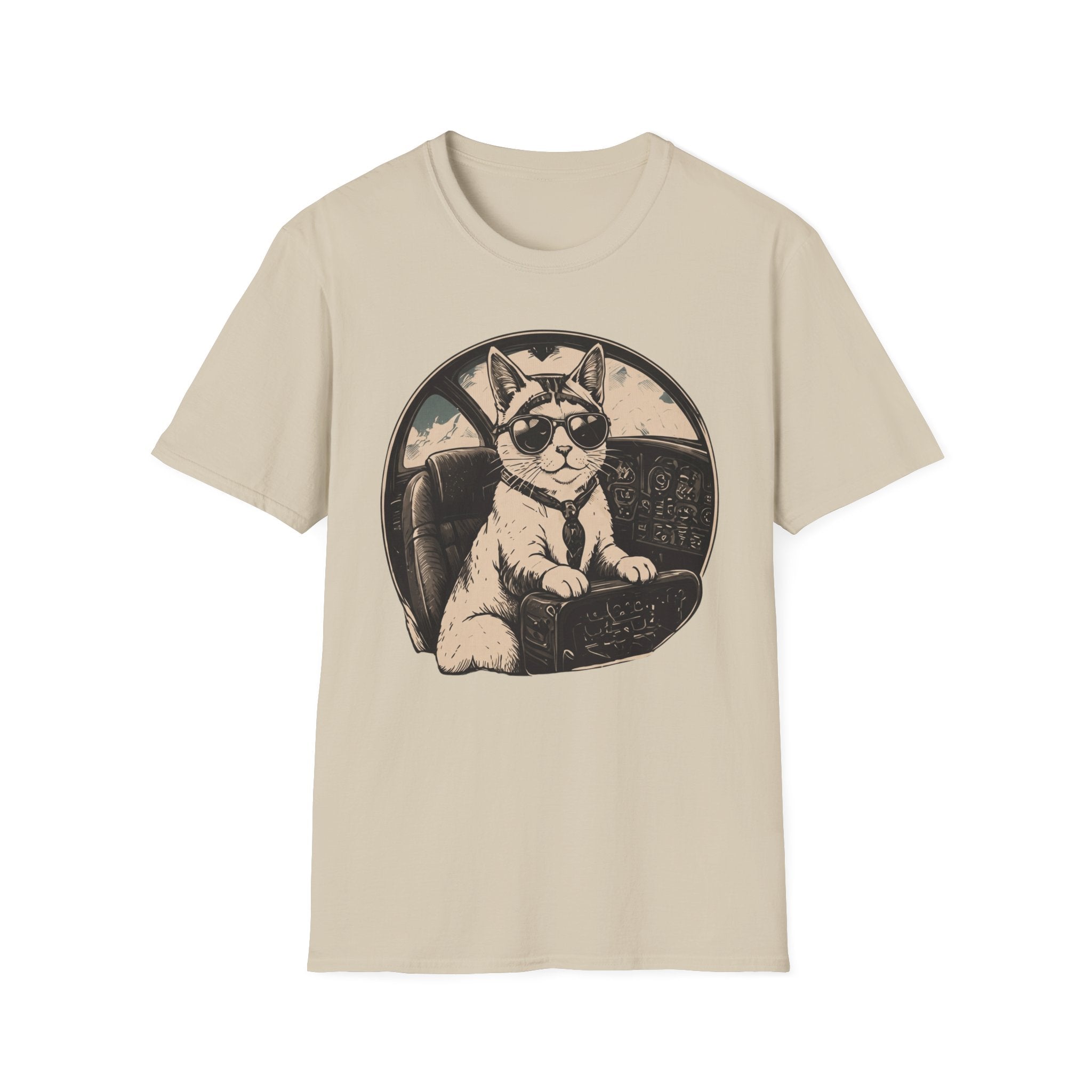 Cat Pilot T-shirt