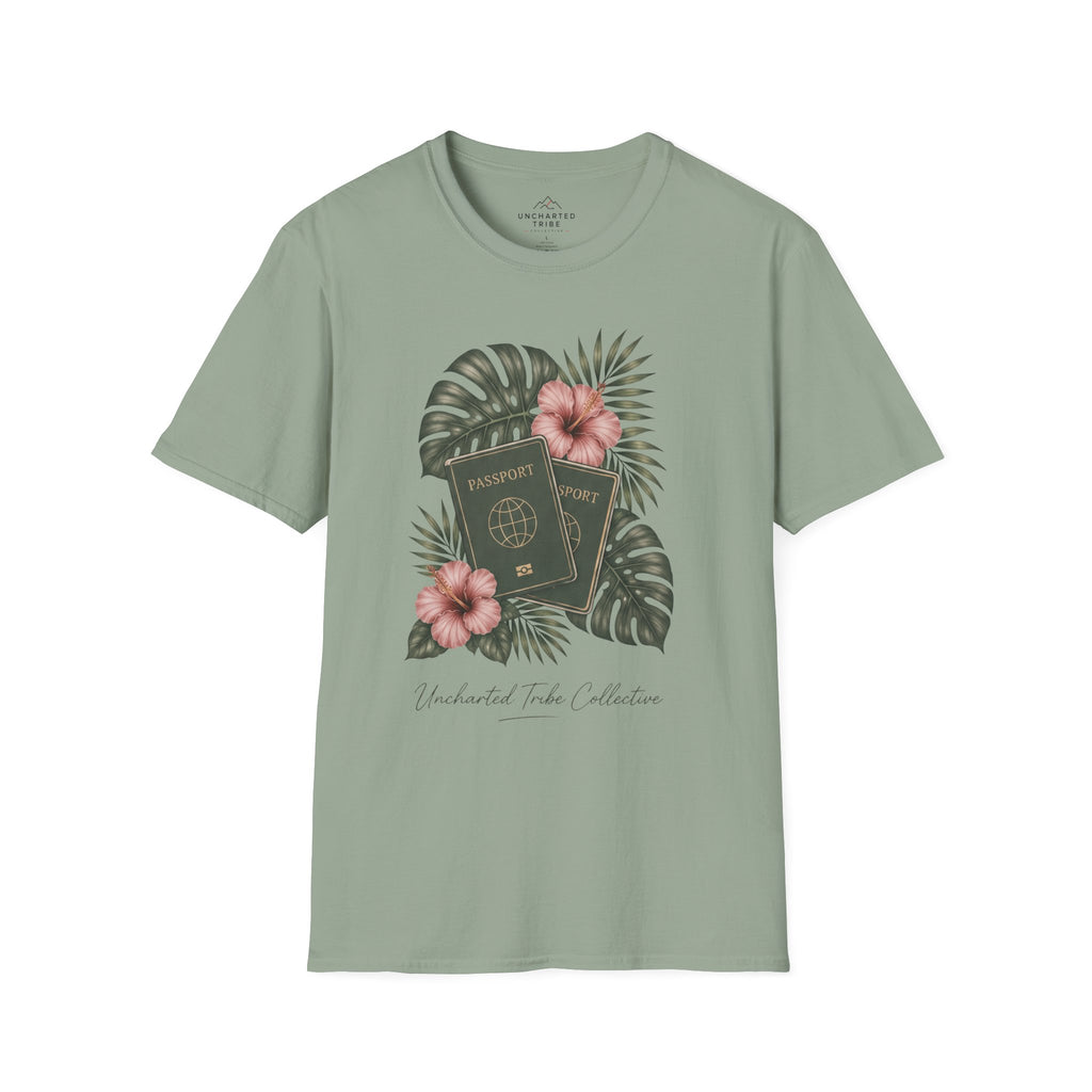 Floral Passport T-Shirt