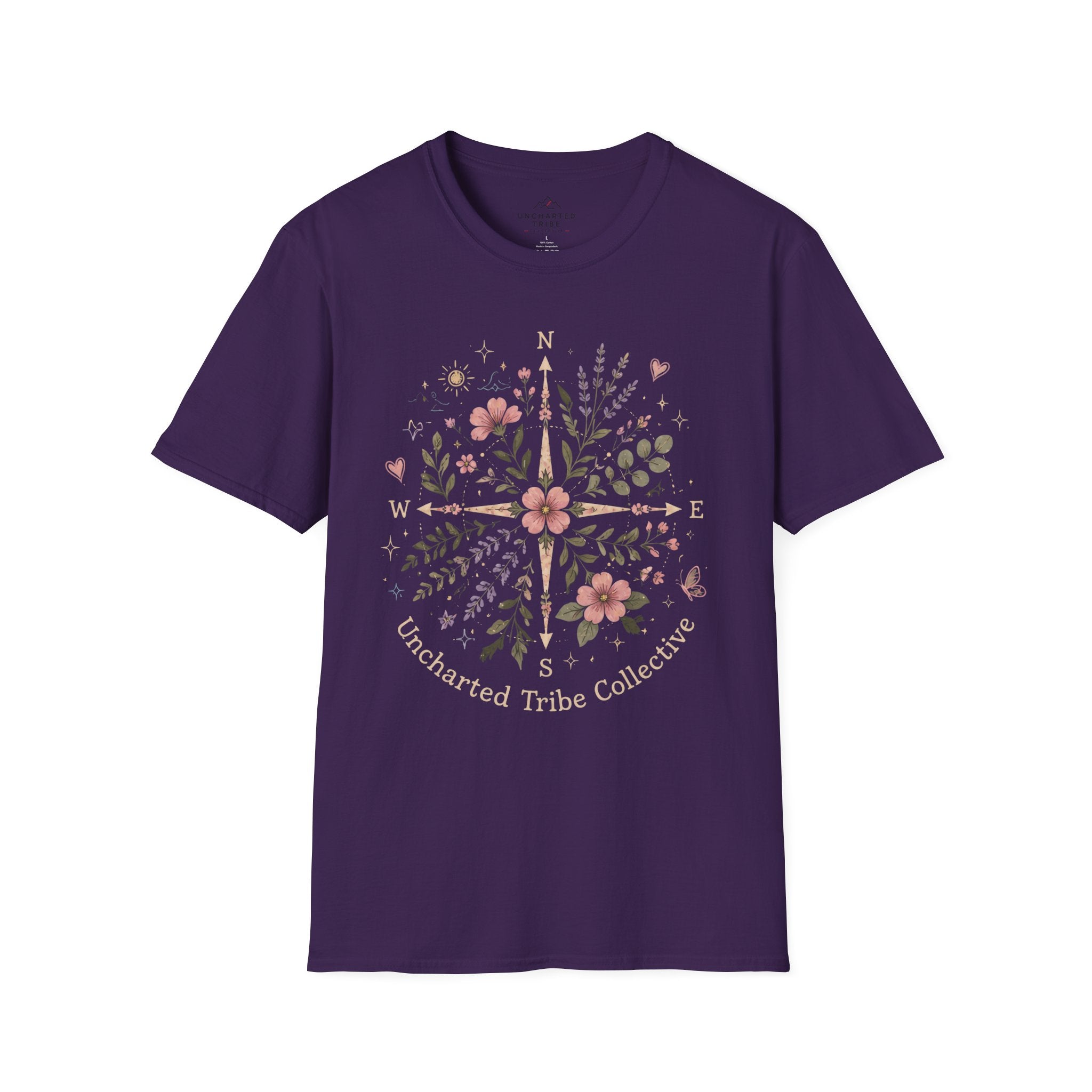 Uncharted Floral Compass T-Shirt