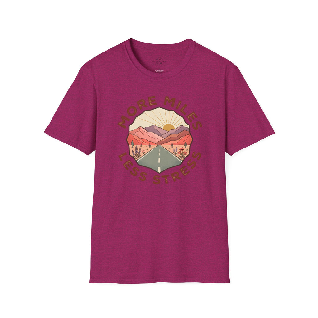 More Miles and Less Stress T-Shirt