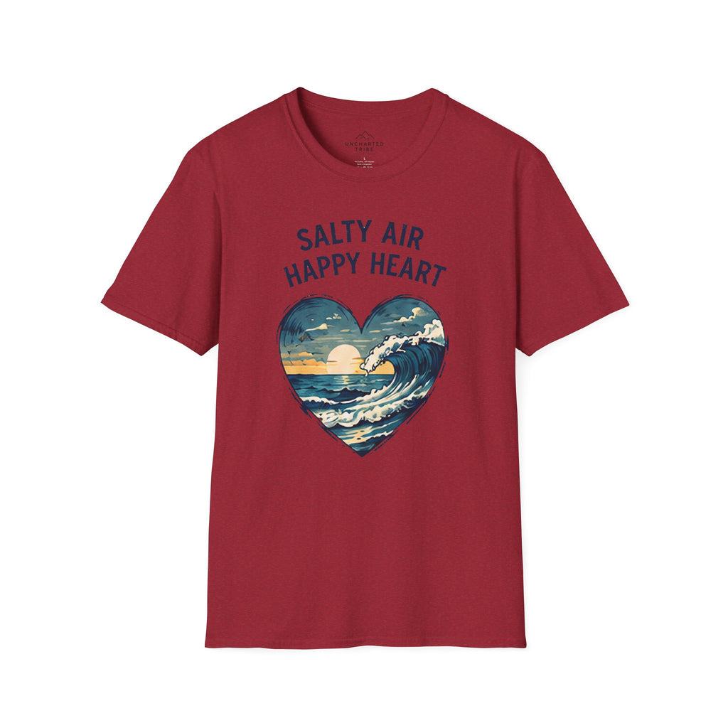 Salty Air Happy Heart T-Shirt