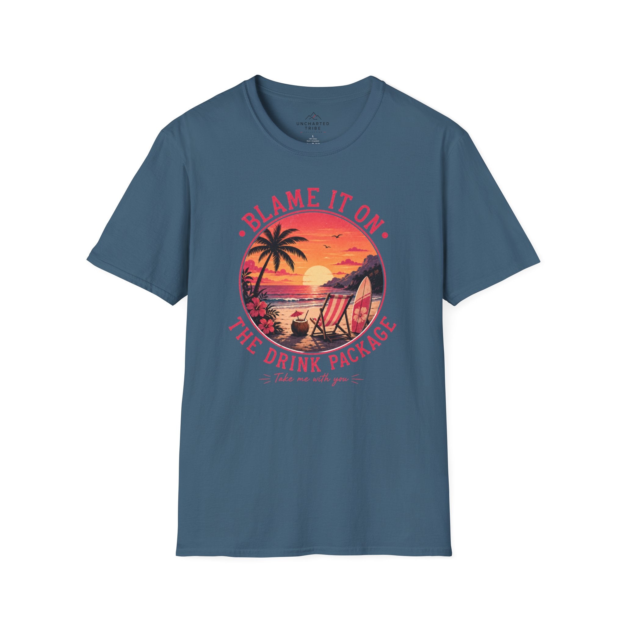 Blame It On The Drink Package — Sunset Beach T-Shirt