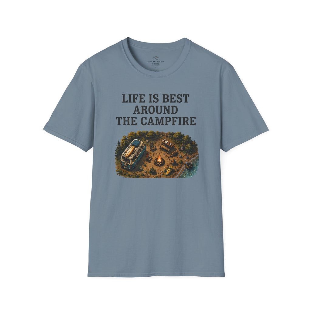 Life is Best Around the Campfire T-Shirt