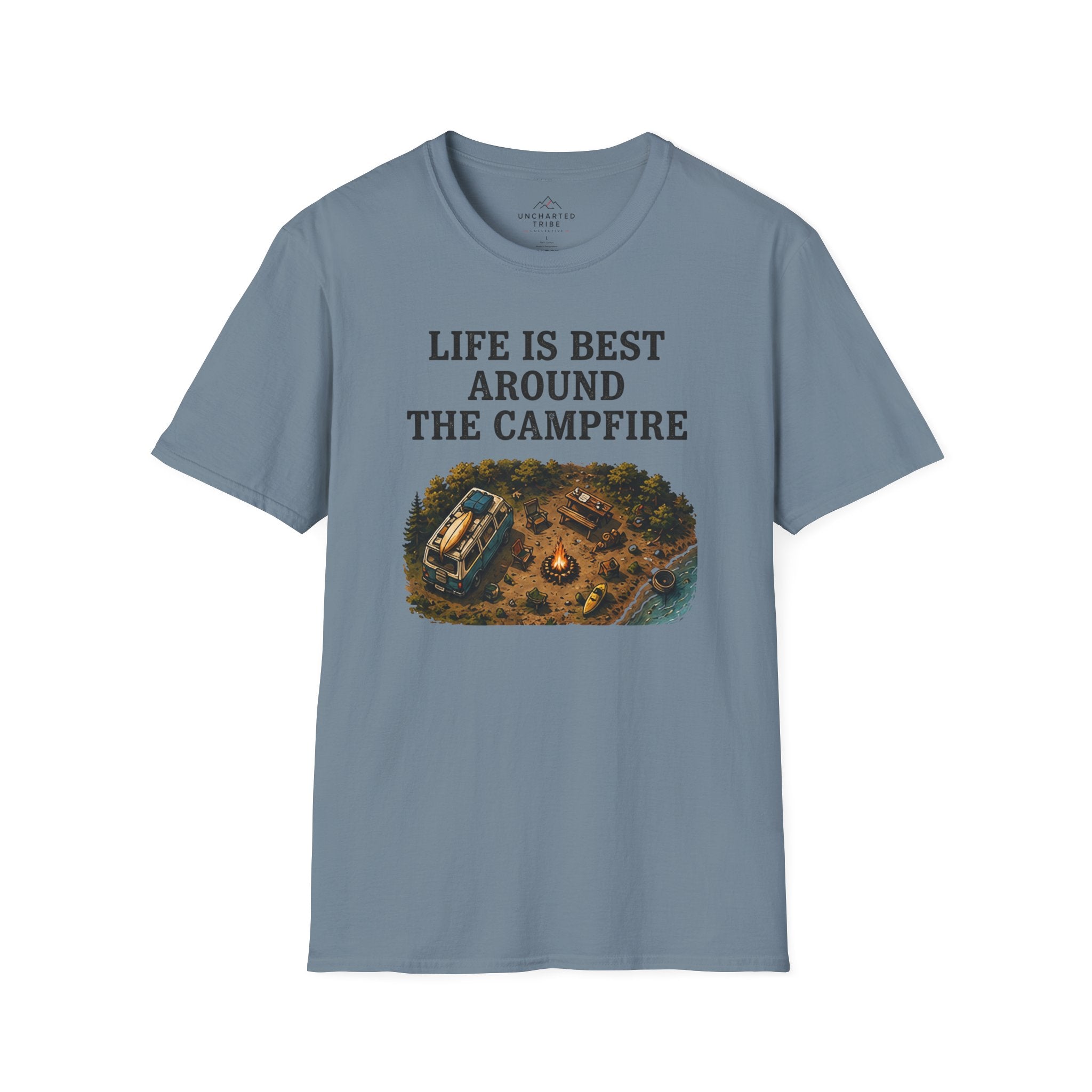 Life is Best Around the Campfire T-Shirt