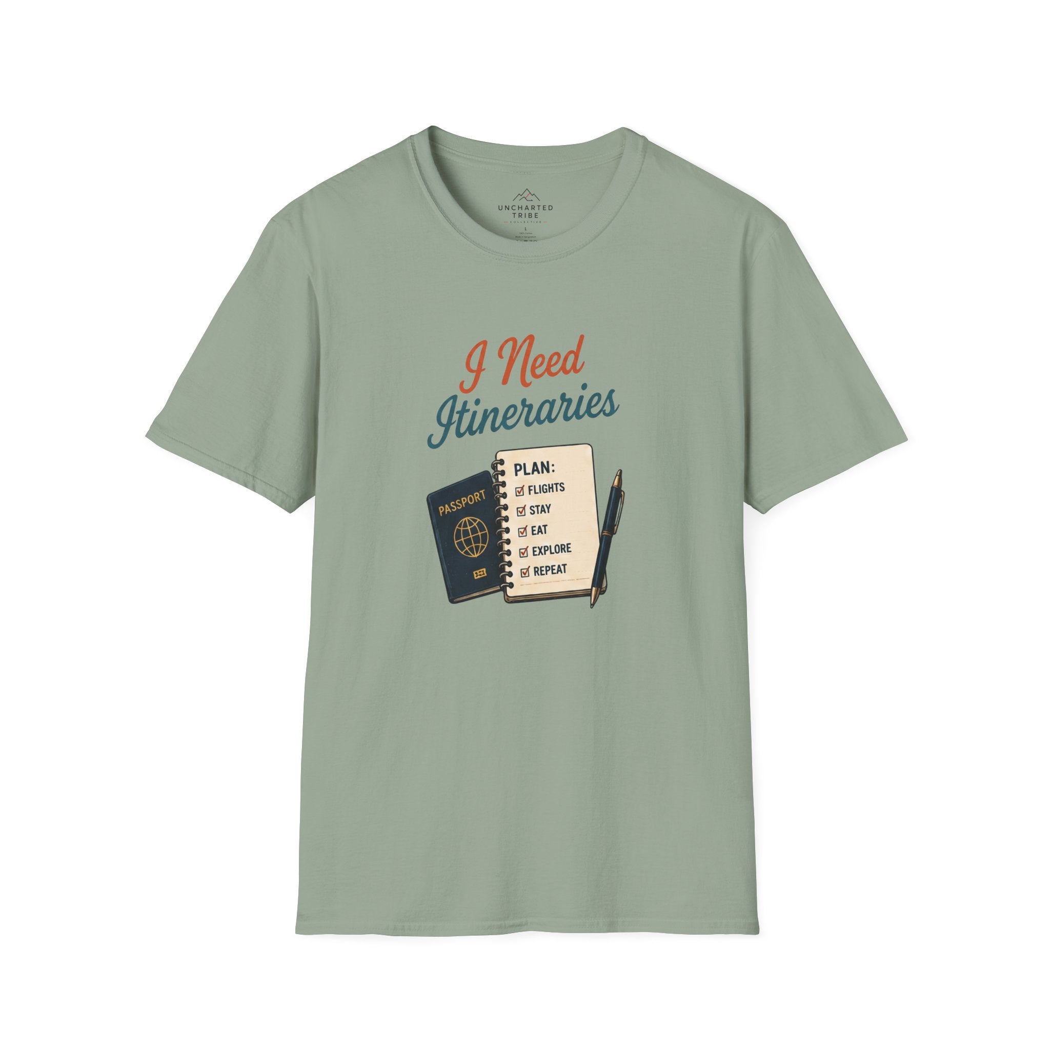 I Need Itineraries T-Shirt