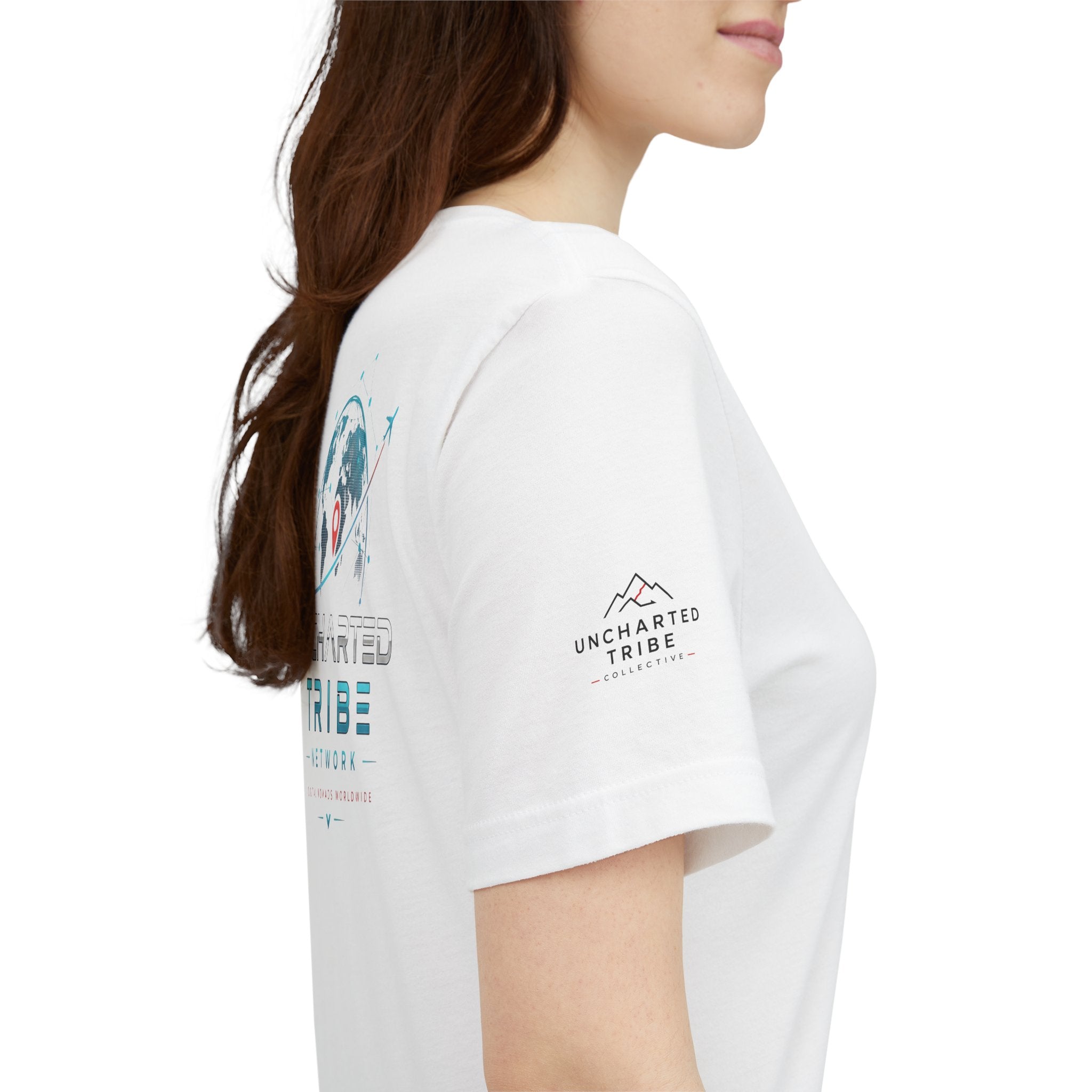 UNCHARTED TRIBE NETWORK -  CYBER Unisex Jersey Short Sleeve Tee