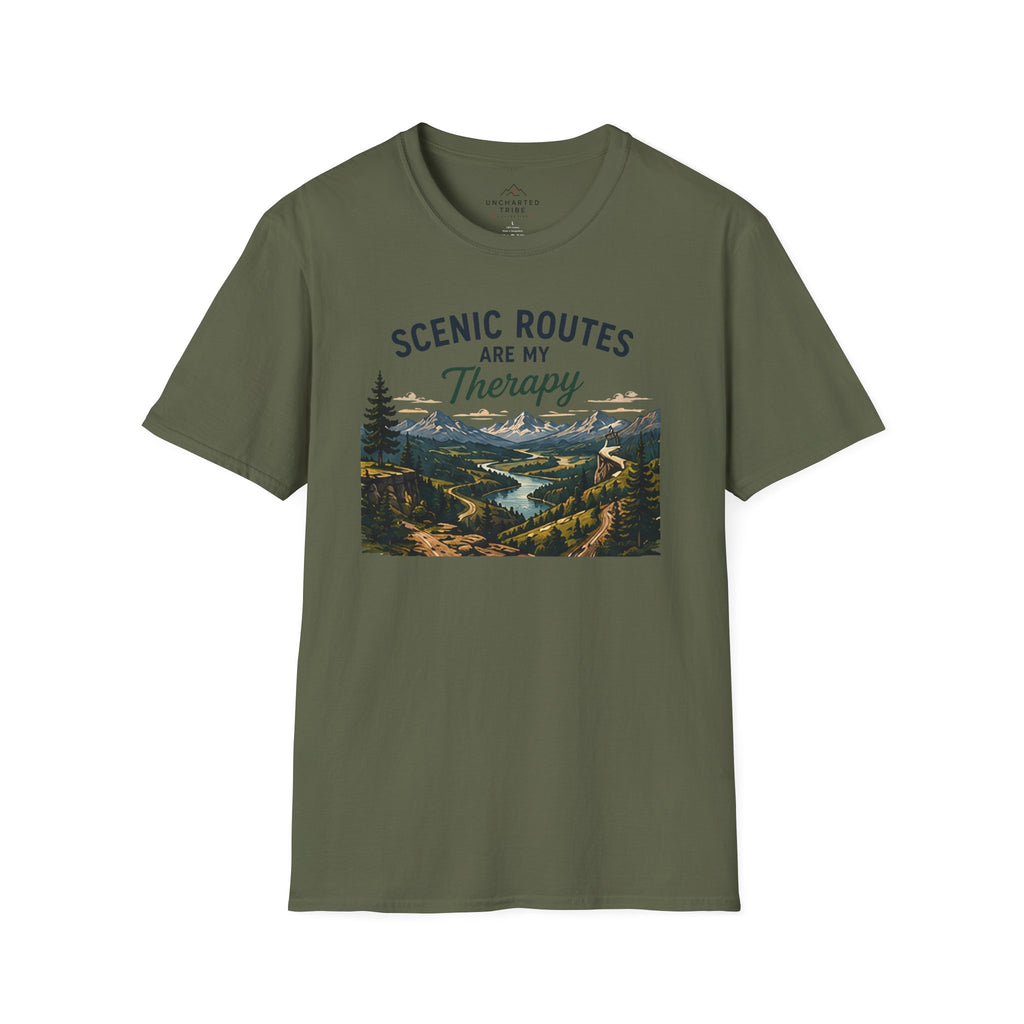 Scenic Routes are my Therapy T-Shirt