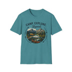 Camp. Explore. Repeat. T-shirt