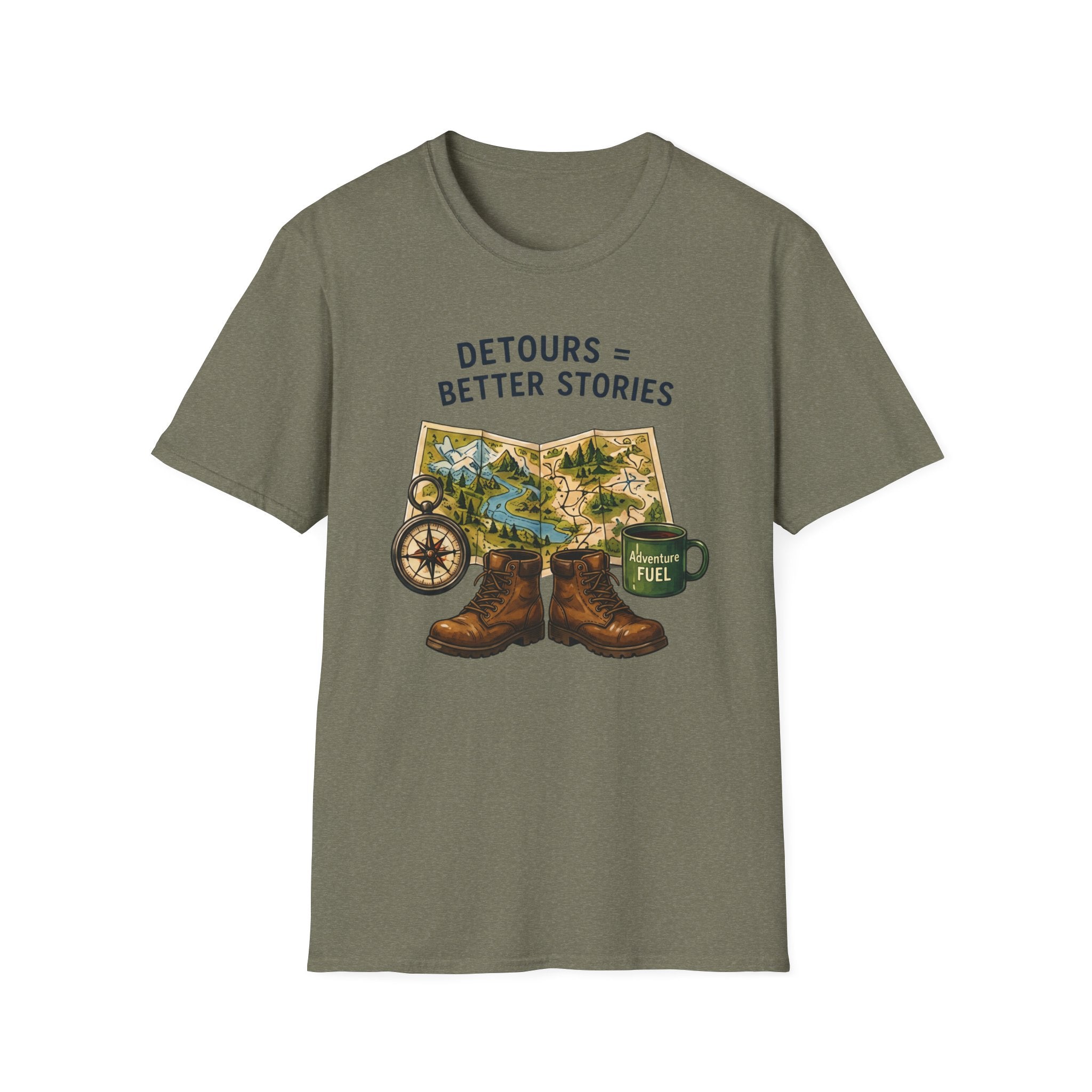 Detours = Better Stories T-shirt