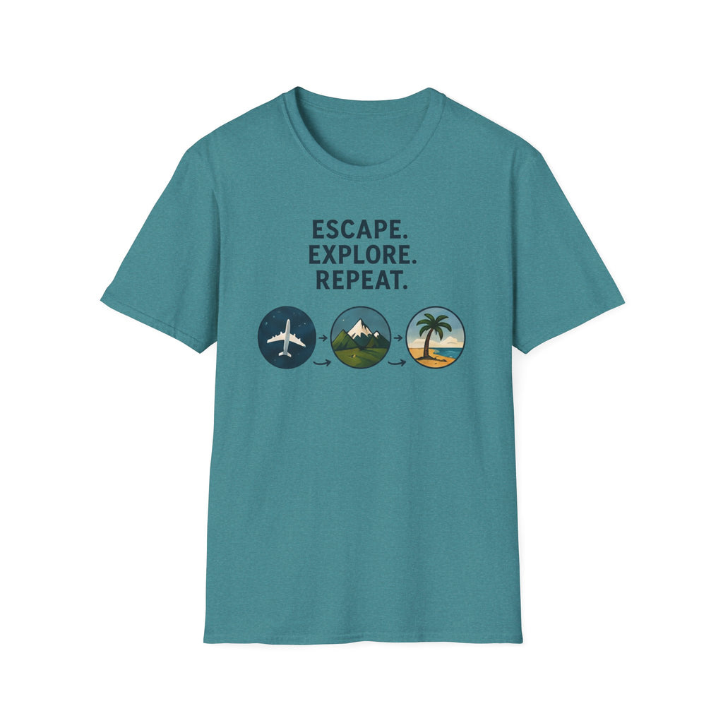 Escape Explore Repeat T-shirt