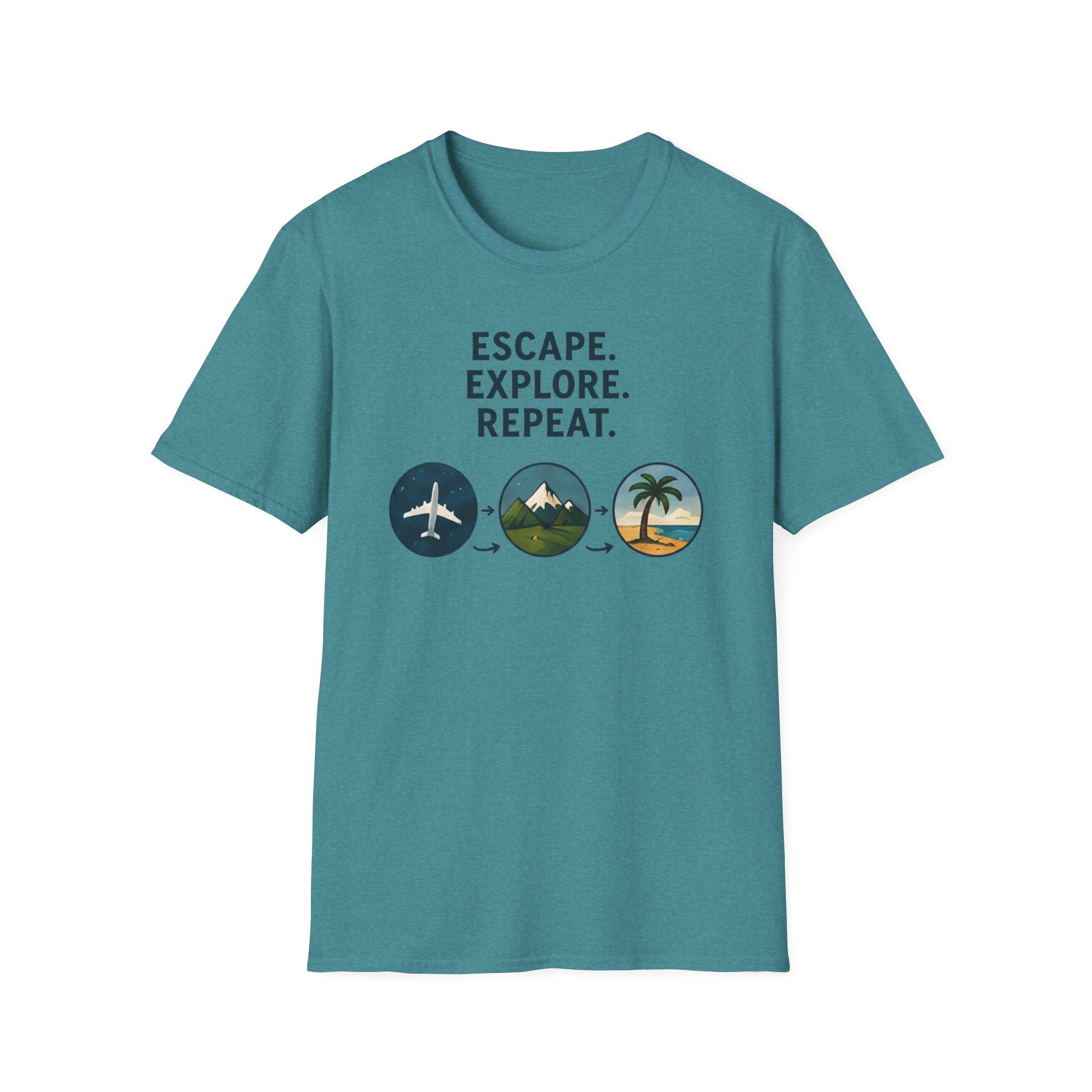 Escape Explore Repeat T-shirt