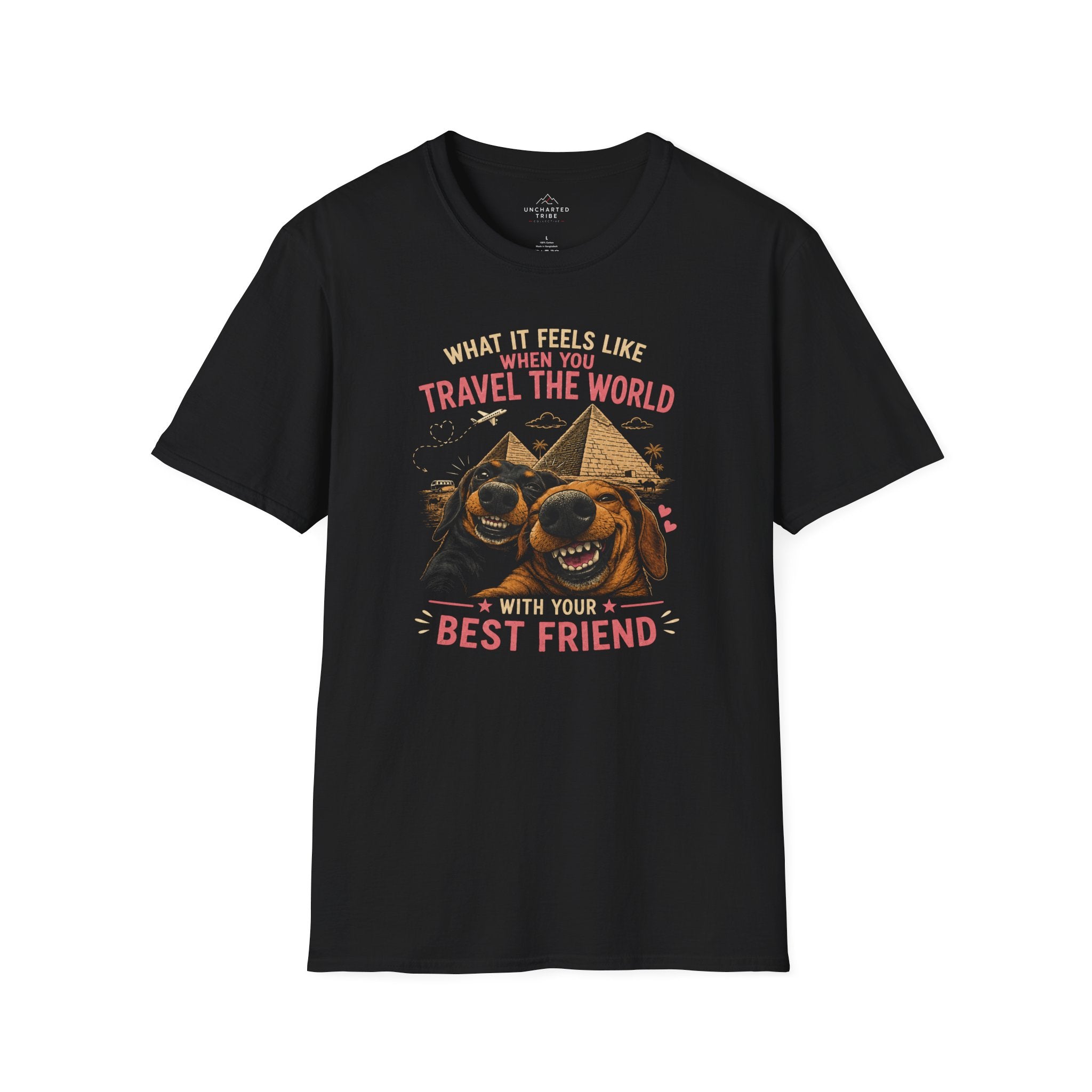 Traveling dogs Best Friends T-Shirt