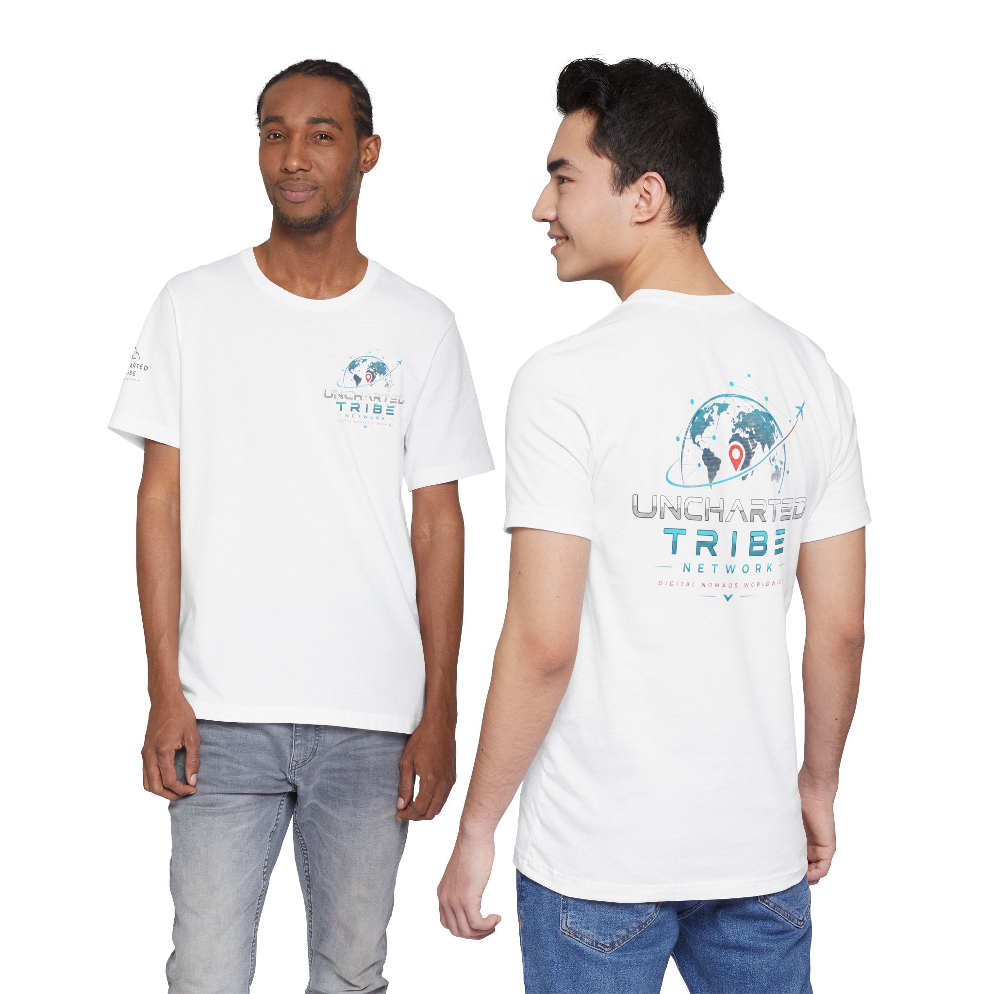 UNCHARTED TRIBE NETWORK -  CYBER Unisex Jersey Short Sleeve Tee