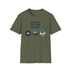 Escape Explore Repeat T-shirt