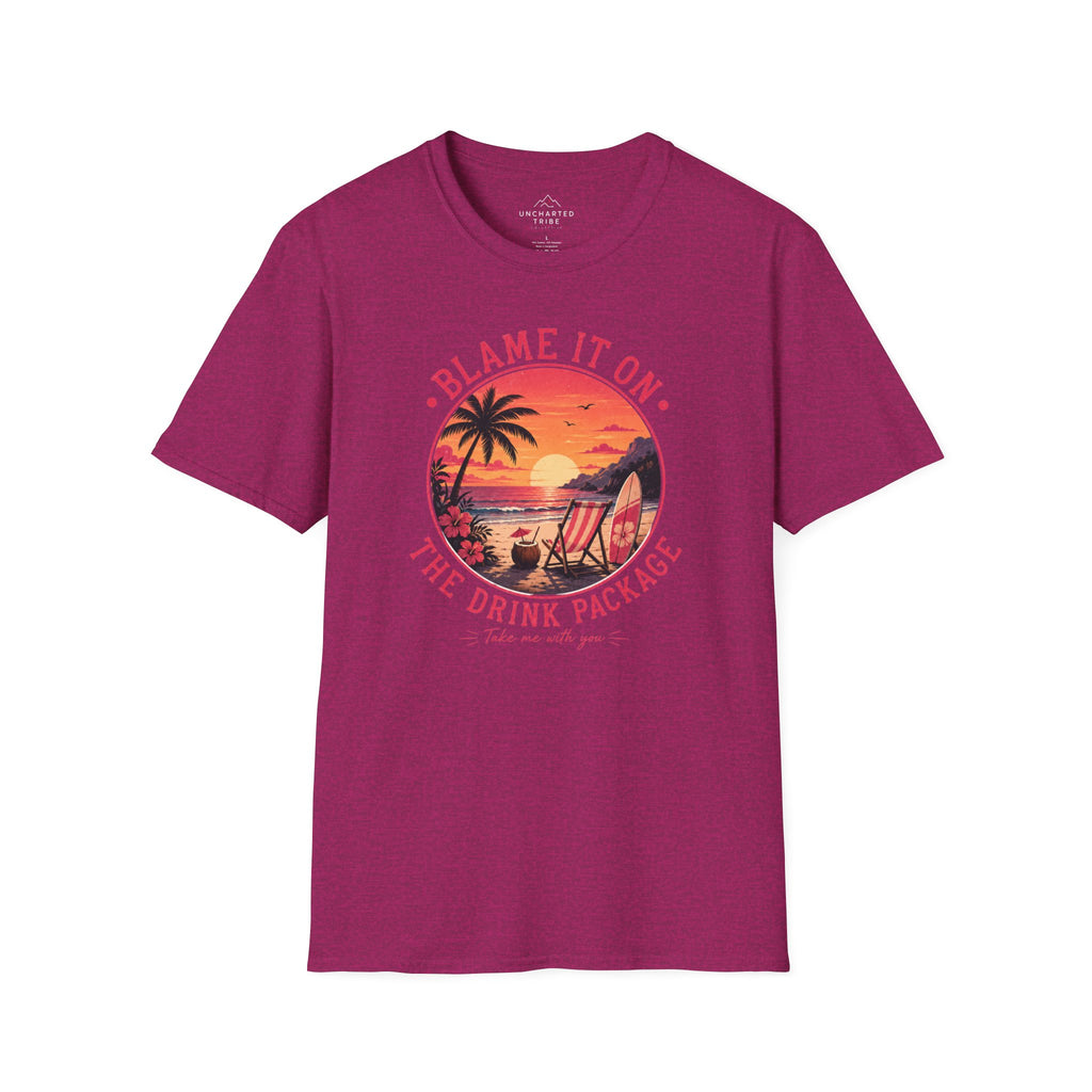 Blame It On The Drink Package — Sunset Beach T-Shirt
