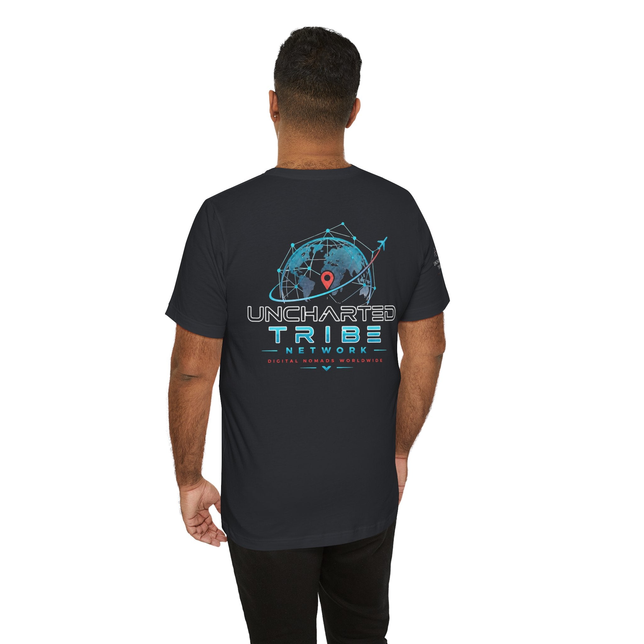 UNCHARTED TRIBE NETWORK -  CYBER Unisex Jersey Short Sleeve Tee