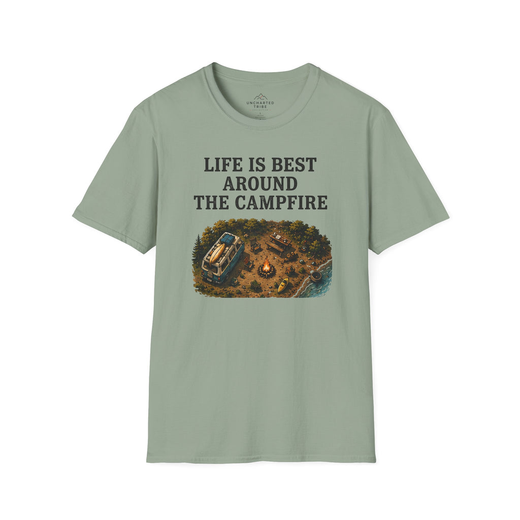 Life is Best Around the Campfire T-Shirt