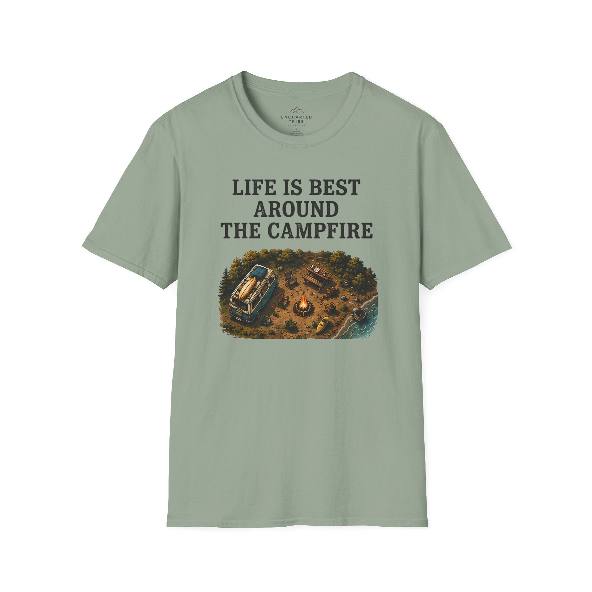 Life is Best Around the Campfire T-Shirt
