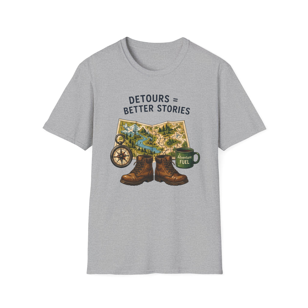 Detours = Better Stories T-shirt