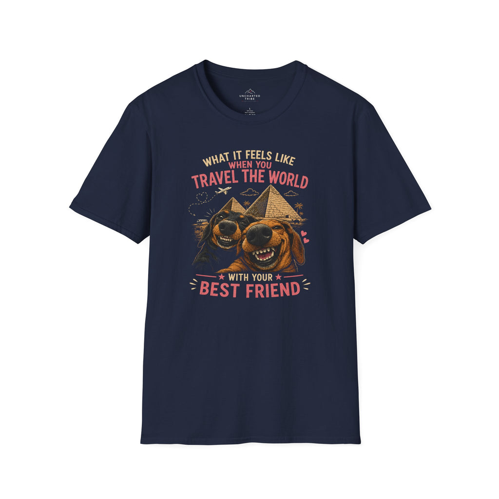 Traveling dogs Best Friends T-Shirt
