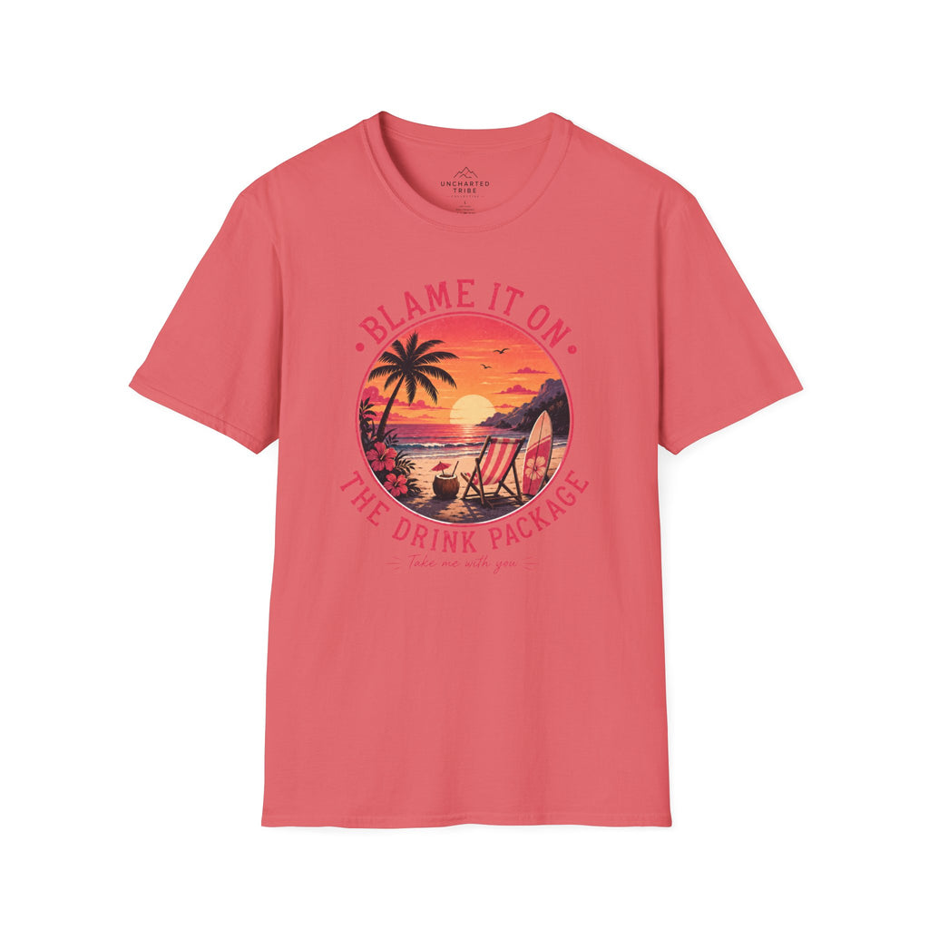 Blame It On The Drink Package — Sunset Beach T-Shirt