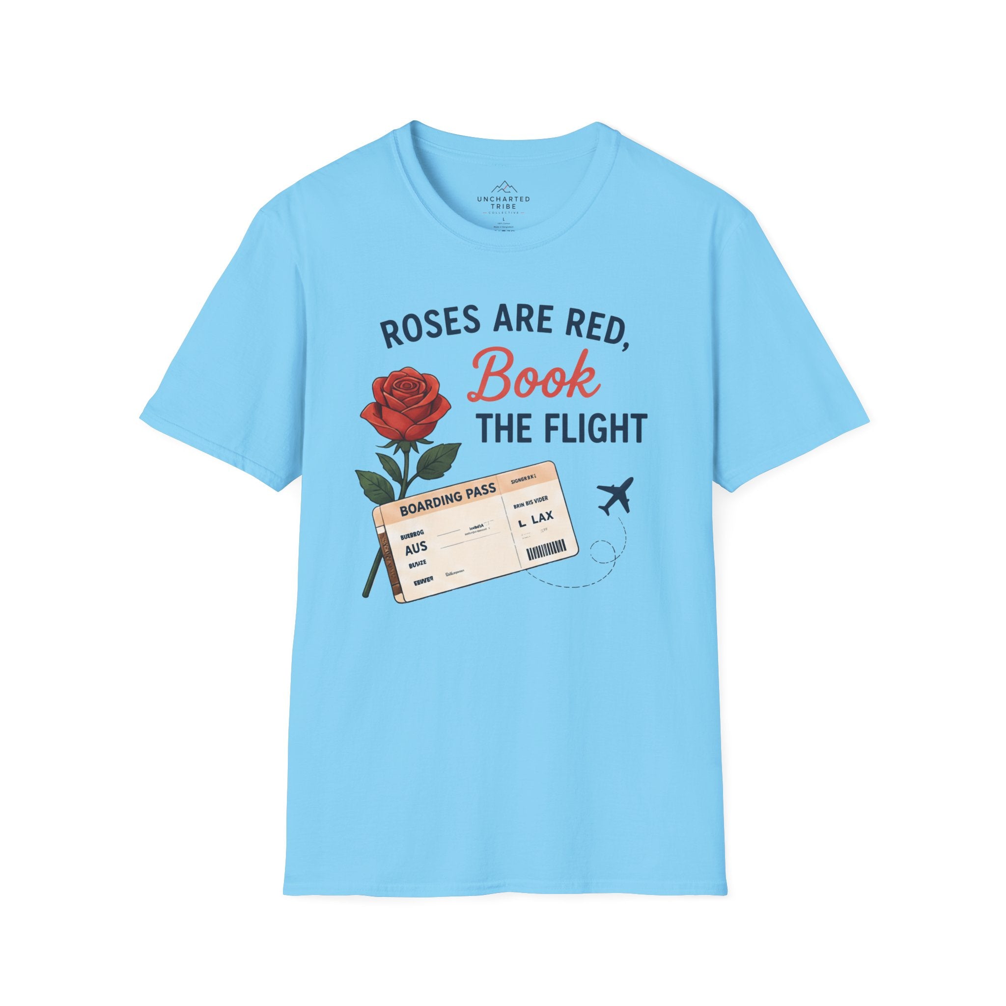 Roses are Red, Book the Flight T-Shirt